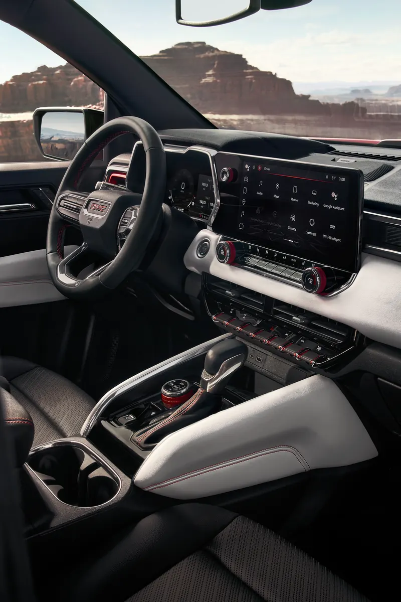 2026 GMC Canyon infotainment system at Ramsey GMC in chestertown MD